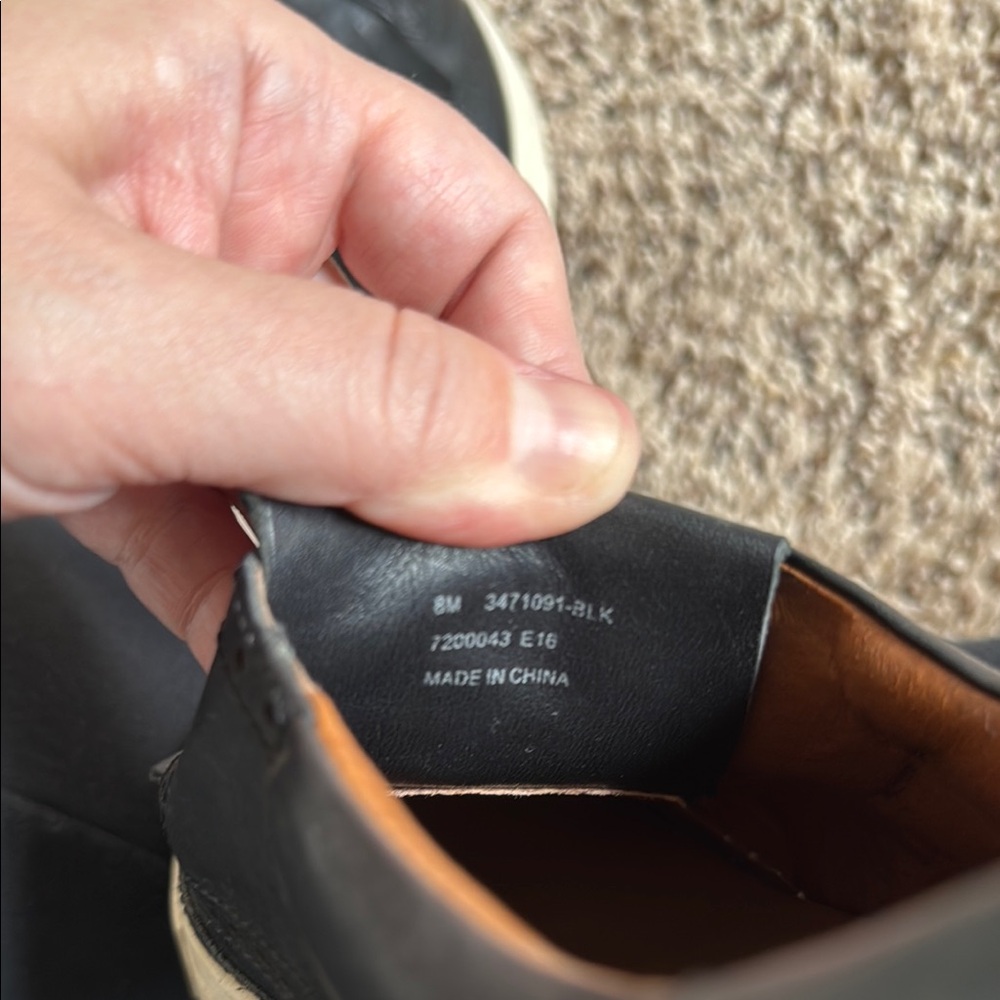 Frye Black Leather Kiltie Loafers - Picture 8 of 8